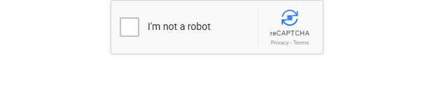 The original FLAreCAPTCHA page showing an unchecked square beside I'm not a robot